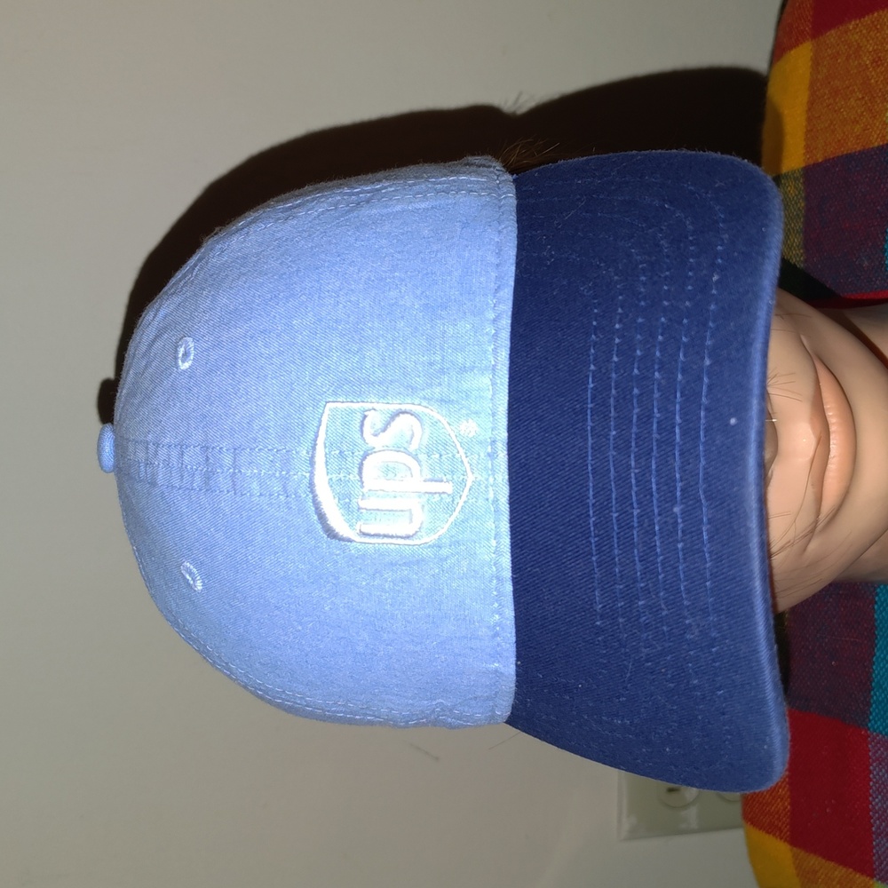 UPS Embroidered Logo Strapback Hat Cap Sample Rare HTF